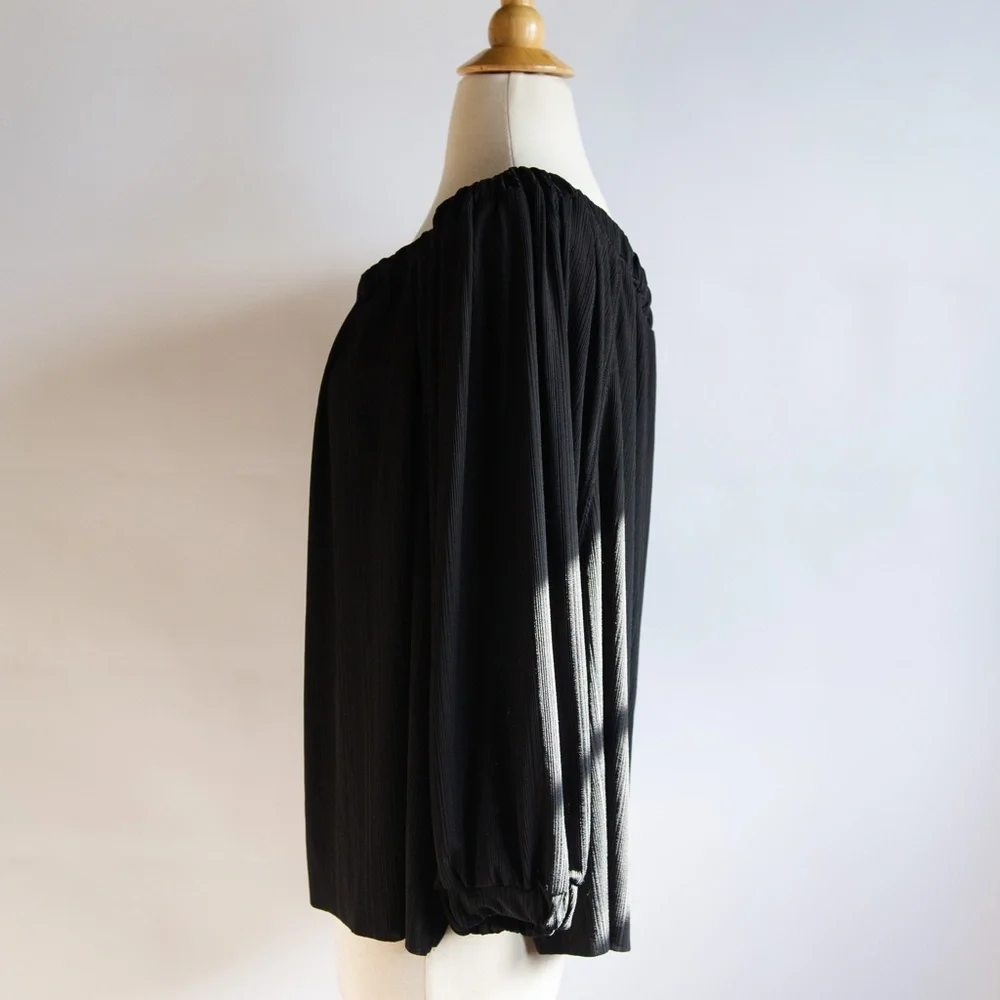 Intimately Free People Off Shoulder Ribbed Flowy Top - Picture 6 of 11